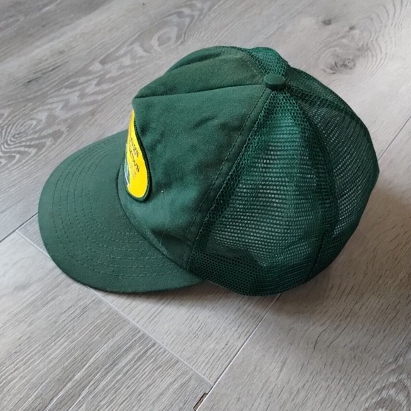 VINTAGE Hemmings Motor News Trucker Hat Snapback Cap Green Patch USA Made - Picture 7 of 12